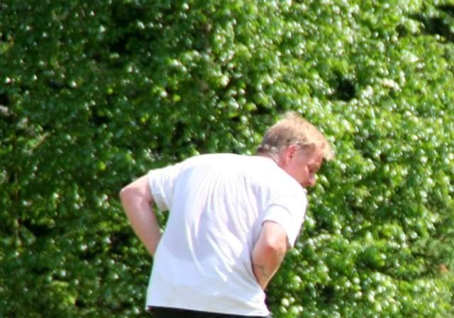 Burrymos Frisco på trening sommer 2018